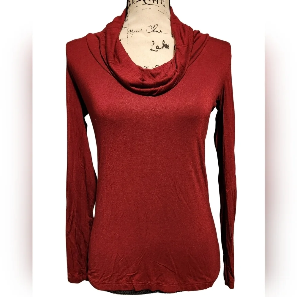 Kut From The Kloth Cowl Neck Long Sleeve Blouse